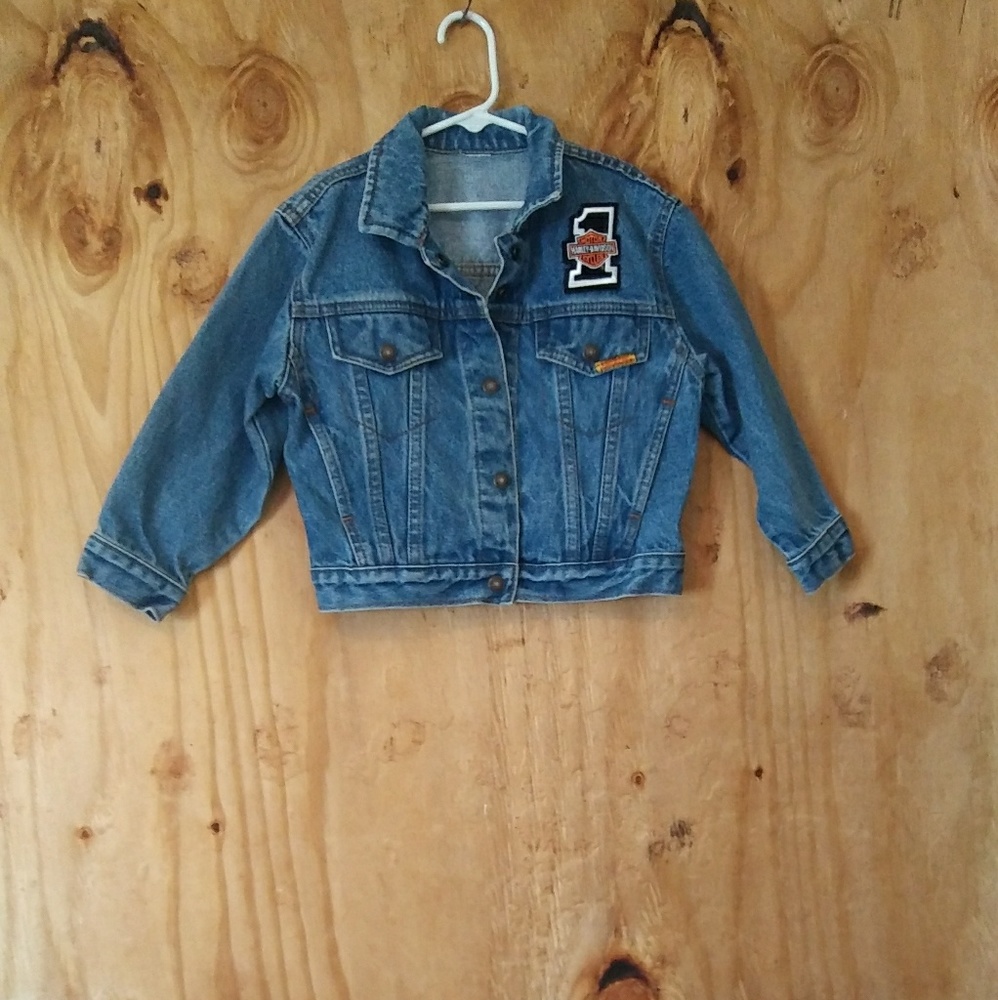 Jordache Harley Davidson Denim Jacket